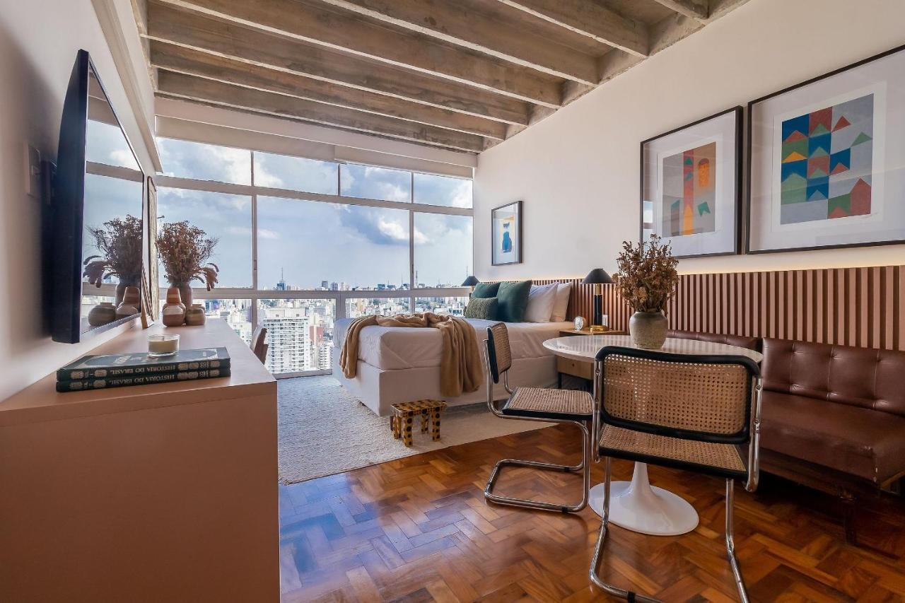 Vossa Bossa Copan Apartment เซาเปาโล ภายนอก รูปภาพ