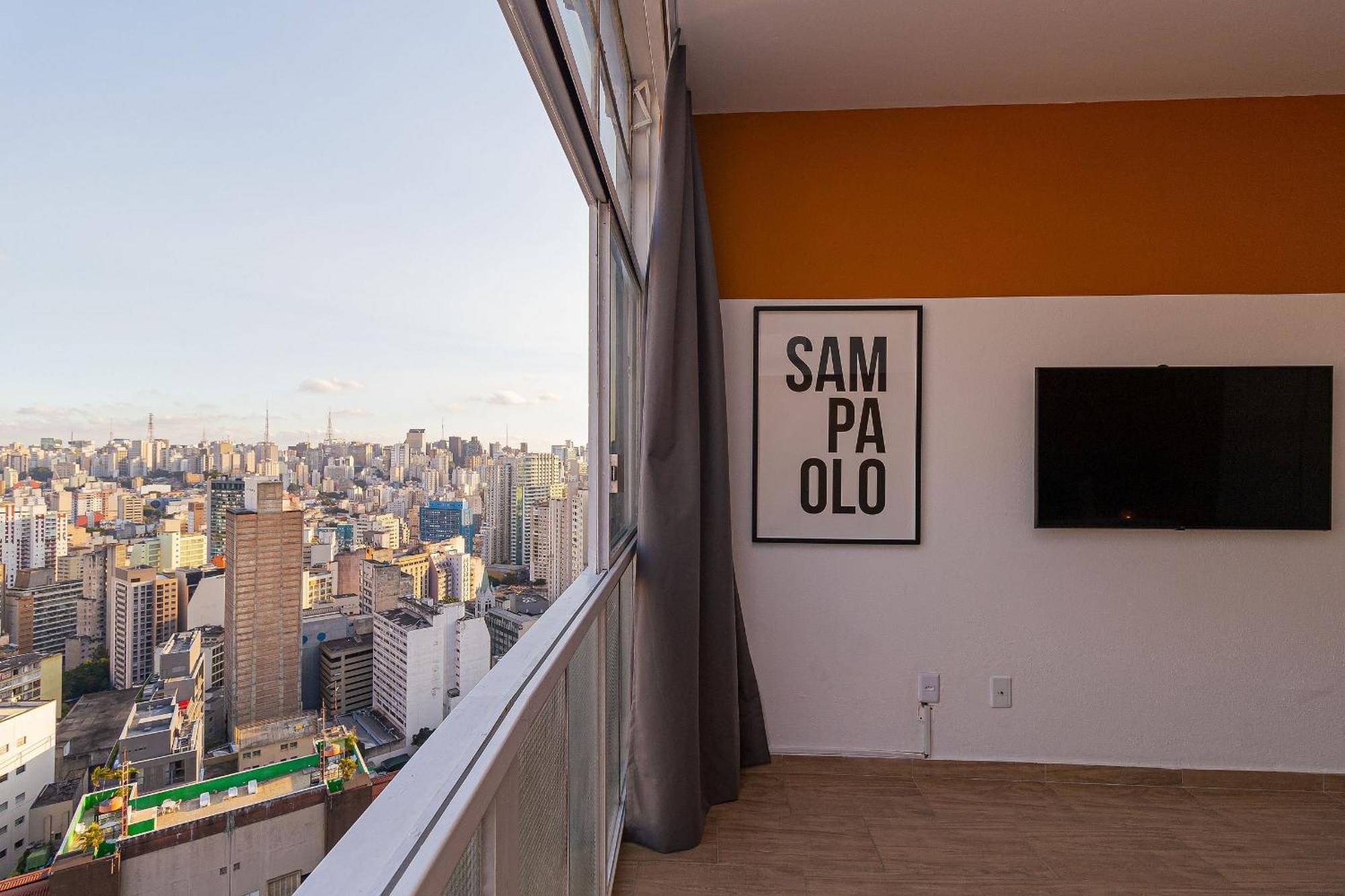 Vossa Bossa Copan Apartment เซาเปาโล ภายนอก รูปภาพ